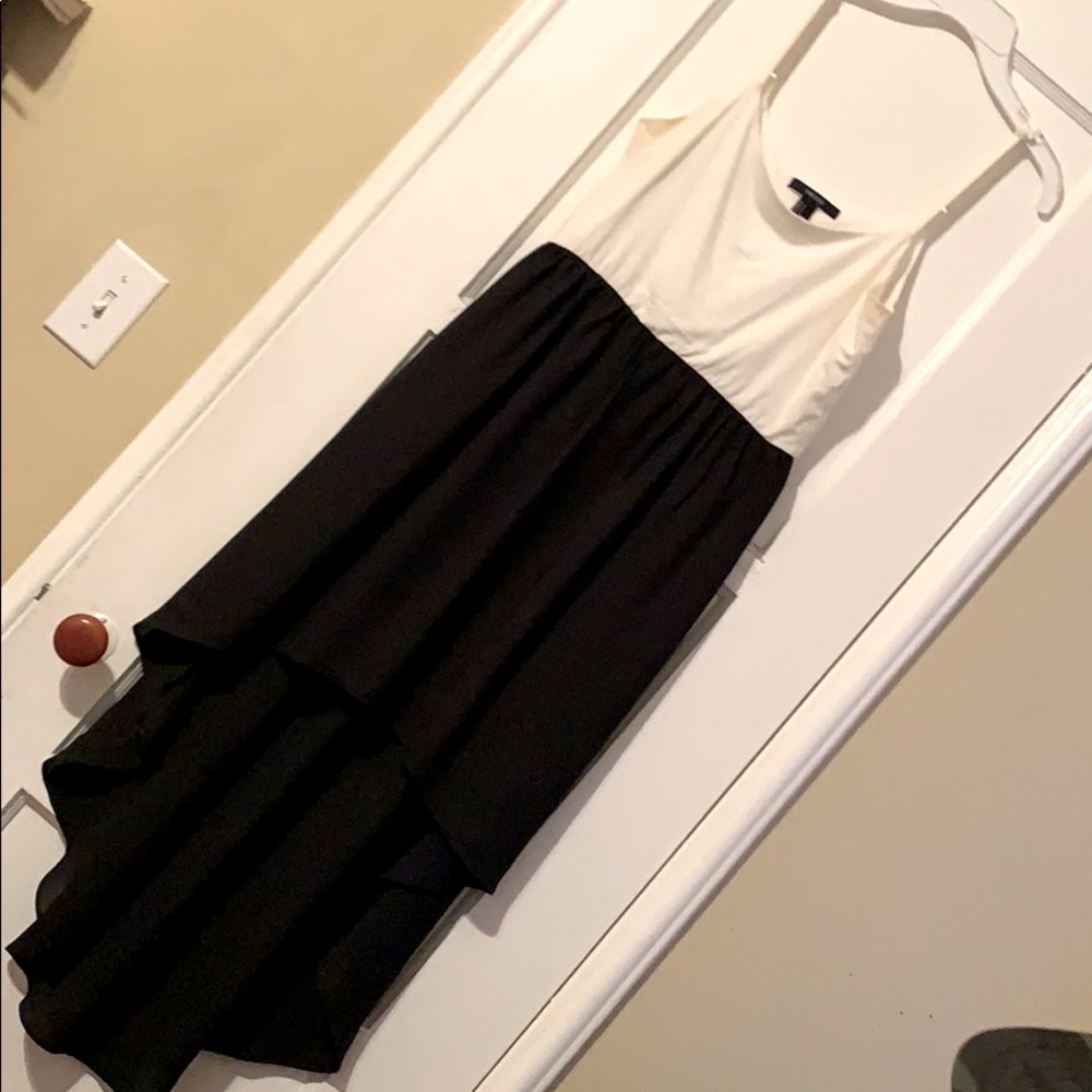 Black & White High Low Dress size S